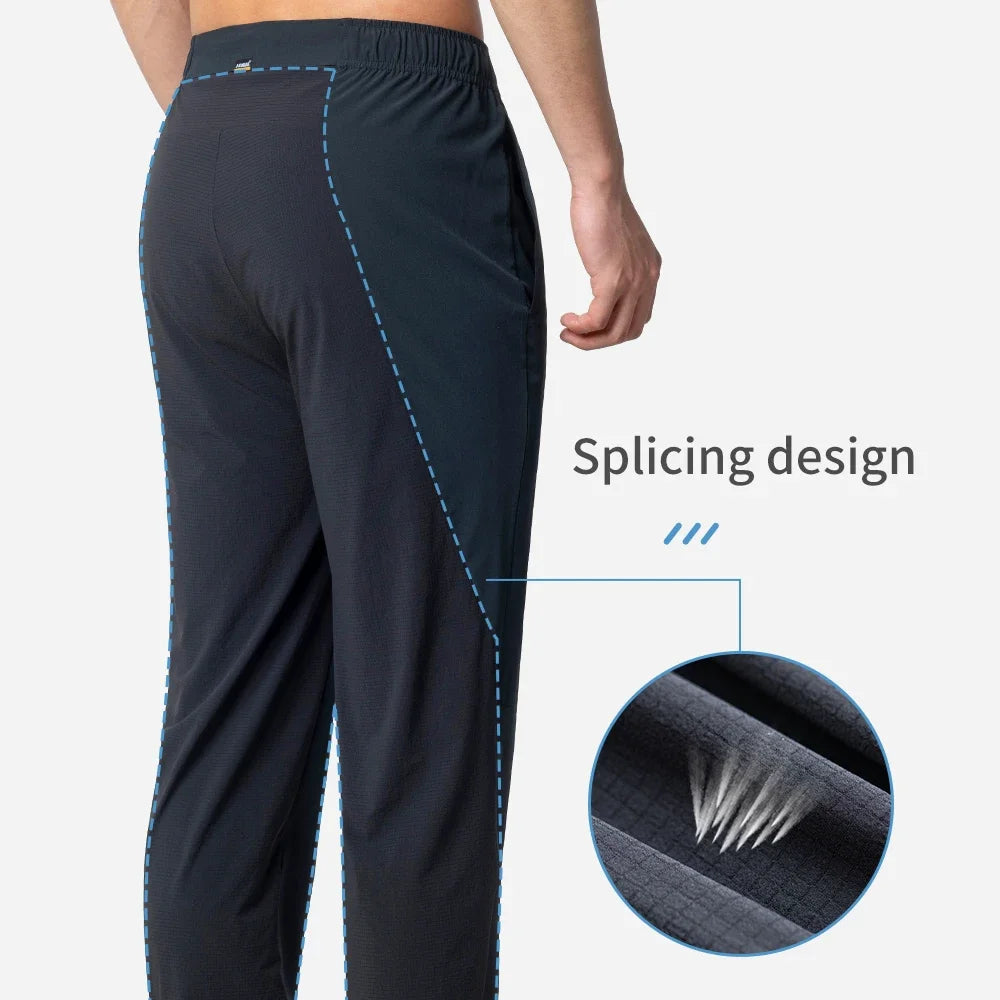 FM5201 Sports Quick Drying Pants thin Section Straight Drawstring Trousers