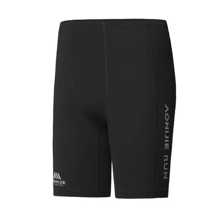 FM5210 Men Sports Tight five Shorts Quick Drying Training Pants