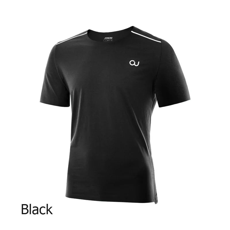 FM5118 Men's Outdoor Short Sleeved Quick Dry Seamless Ultralight T-shirt